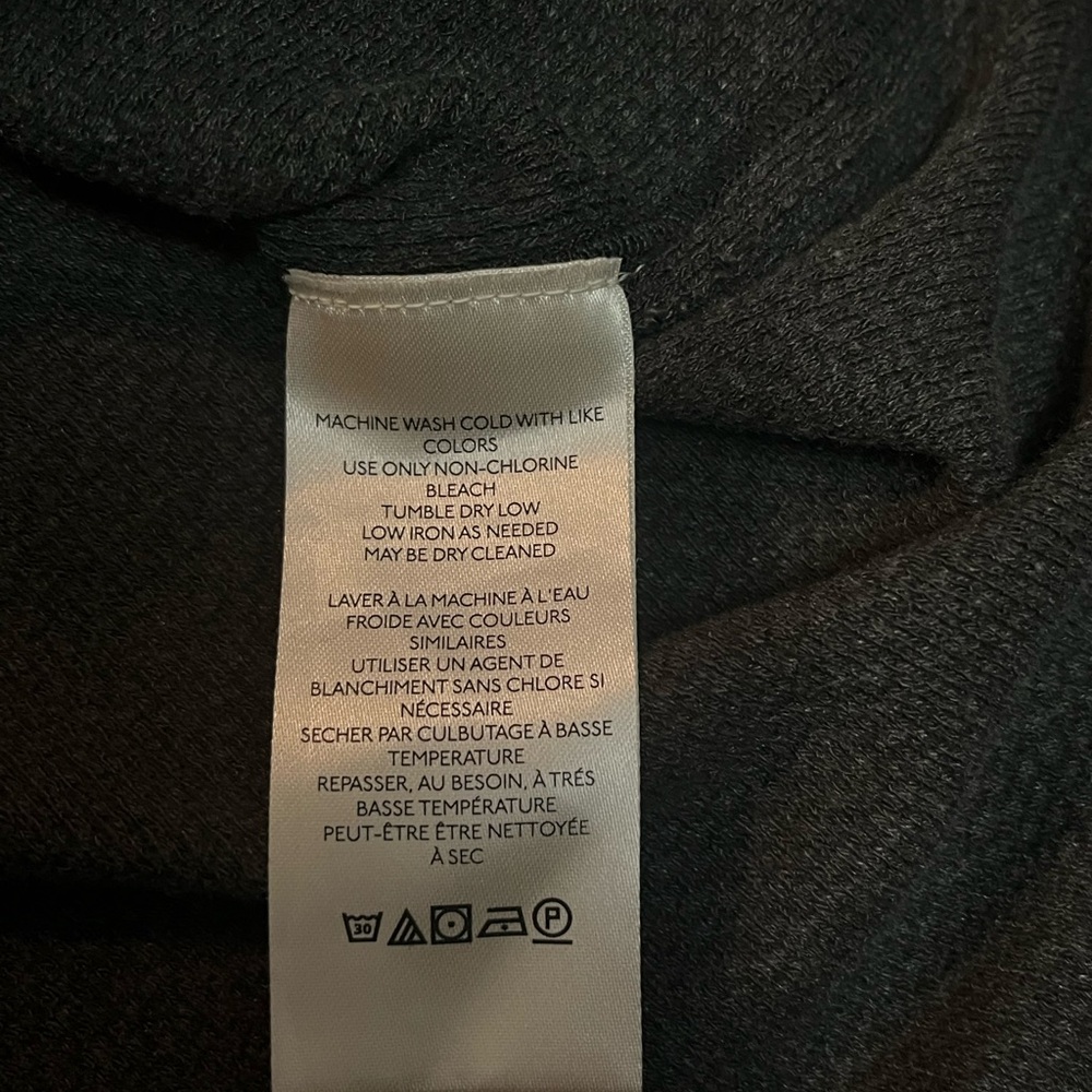 We The Free Anakin Thermal Top Black Size Medium Oversized Long Sleeve - Picture 7 of 8